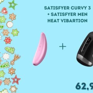 Satisfyer Curvy 3 + Satisfyer Men Heat Vibration