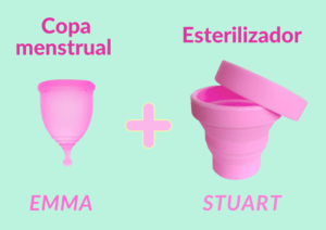 La copa menstrual más barata y su esterilizador a juego